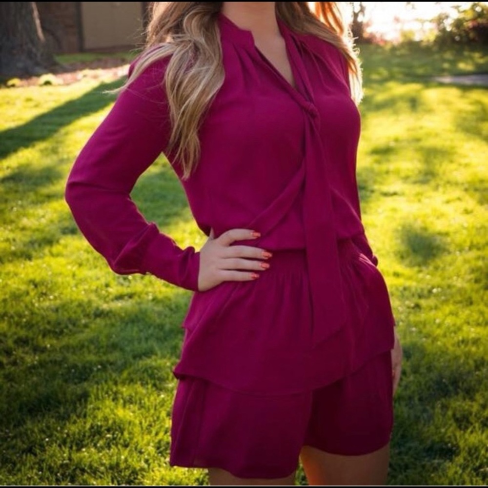 Cranberry WHBM Mini Dress